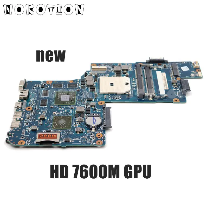 Материнская плата NOKOTION для ноутбука Toshiba Satellite L850D C850D H000050830 H000052430 H000051780 DDR3 с gpu
