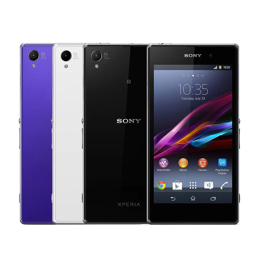 Мобильный телефон sony Xperia Z1 C6903 4G LTE 2 Гб ОЗУ 16 Гб ПЗУ Snapdragon 800 четырехъядерный 5," 1080x1920 Android смартфон NFC