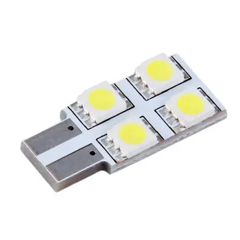 

T10 5050-4SMD 4 LEDs Car Canbus Interior Panel LED Dome Light Lamp Bulb 12V