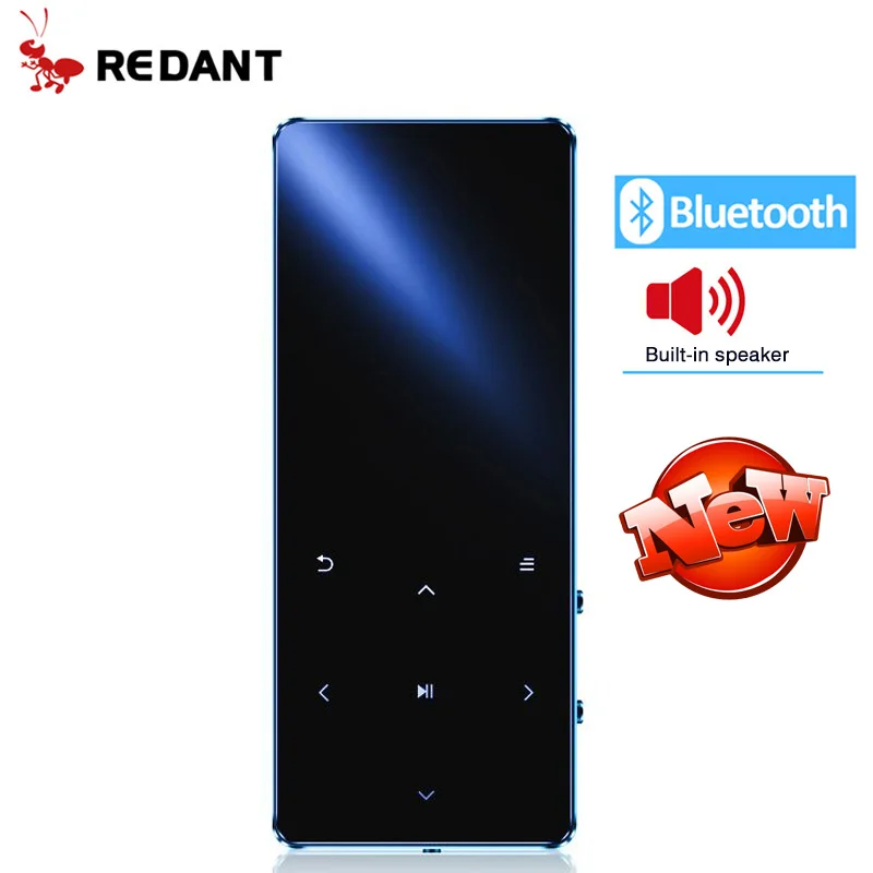 REDANT mp4 плеер bluetooth mp3 MP4 музыкальный портативный медиаплеер тонкий с 1 8 дюймовыми