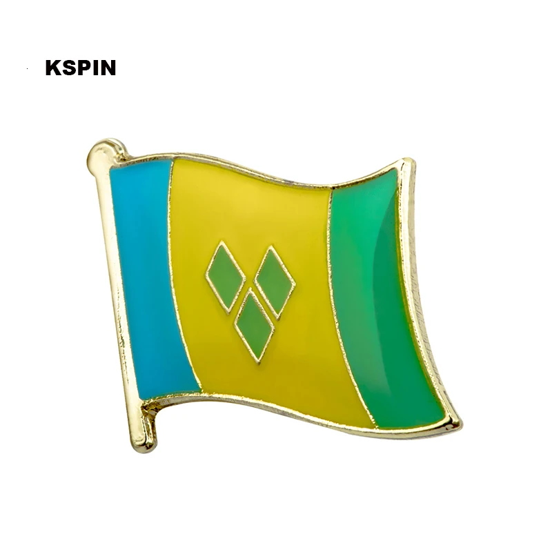 KS0162 Флаг значок брошь Natinal нагрудные булавки флаг нагрудные булавки значок с флагом страны - Цвет: KS0162