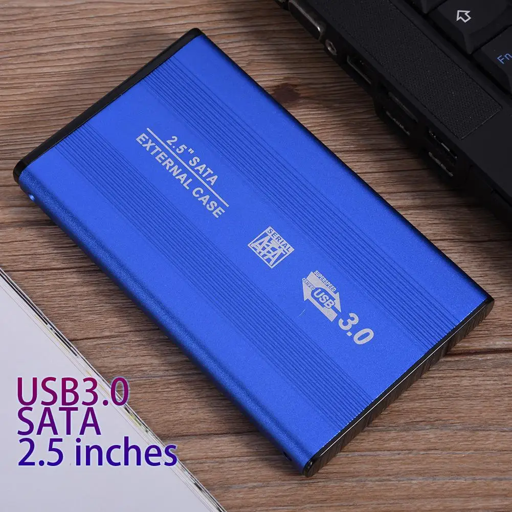 Алюминиевый сплав HD HDD жесткий 2,5 "коробка SATA USB3.0 коробка SATA для Windows 7/8/10/98/ME/2000/xp mac OS