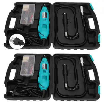 

130W 110-230V Mini Grinder Electric Tool Polishing Drilling Kit Set EU/US