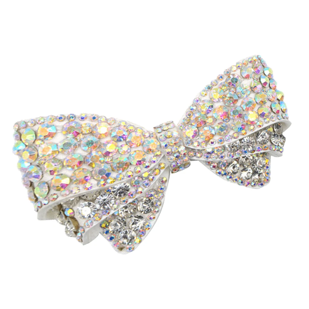 Detachable Bowknot Shoe Clip Decorative Crystal Shoe Charm Butterfly Buckle