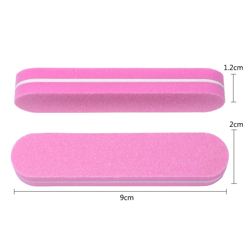50Pcs Mini Nail File Buffers