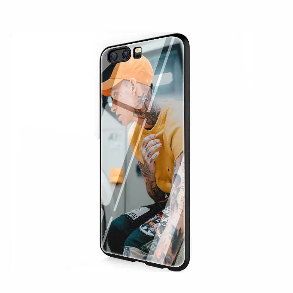 EWAU Blackbear закаленное стекло чехол для телефона huawei mate P 10 20 30 Lite Pro Y9 Honor 8X 7A - Цвет: G5