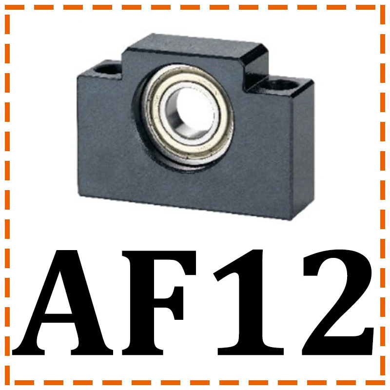 SYK Профессиональный блок поддержки AF10 AF12 AF15 AF20 AF25 поддержка ed-side C3 C7 для шарикового винта TBI sfu 1204 1604 Премиум части ЧПУ - Цвет: AF12