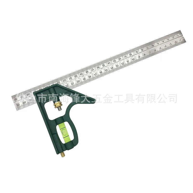 

LRT Stainless Steel Top Grade Measuring Tools Combination Angle Ruler Right Angle 90-Degree Angle Ruler Woodworking Universal An