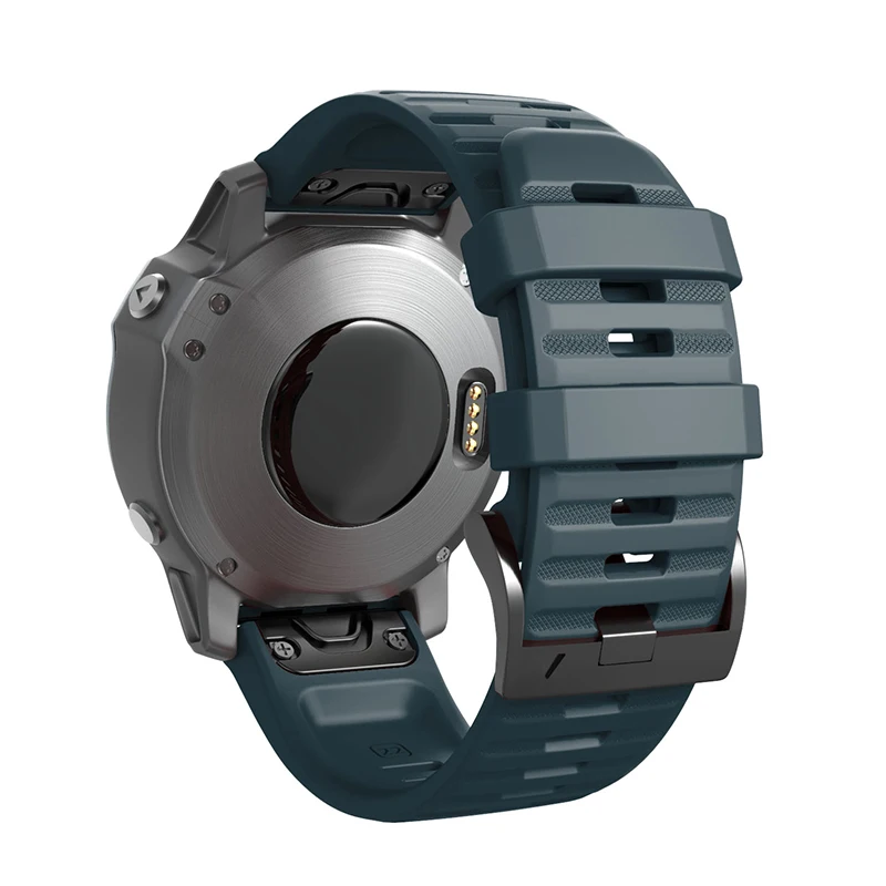Fivstr 22 26 мм силиконовый ремешок для часов Easyfit для Garmin Fenix6X 6 6Pro быстросъемные часы ремешок для наручных часов Fenix 6X - Цвет: Stone Band