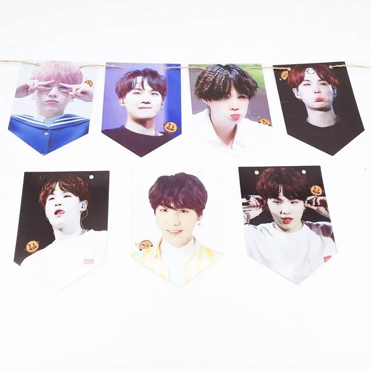 SUGA Kpop bangtan boys висящий флаг HD фото карта душа persona альбом bangtan boys show bill висящий флаг линия bangtan boys, K-POP - Color: SUGA