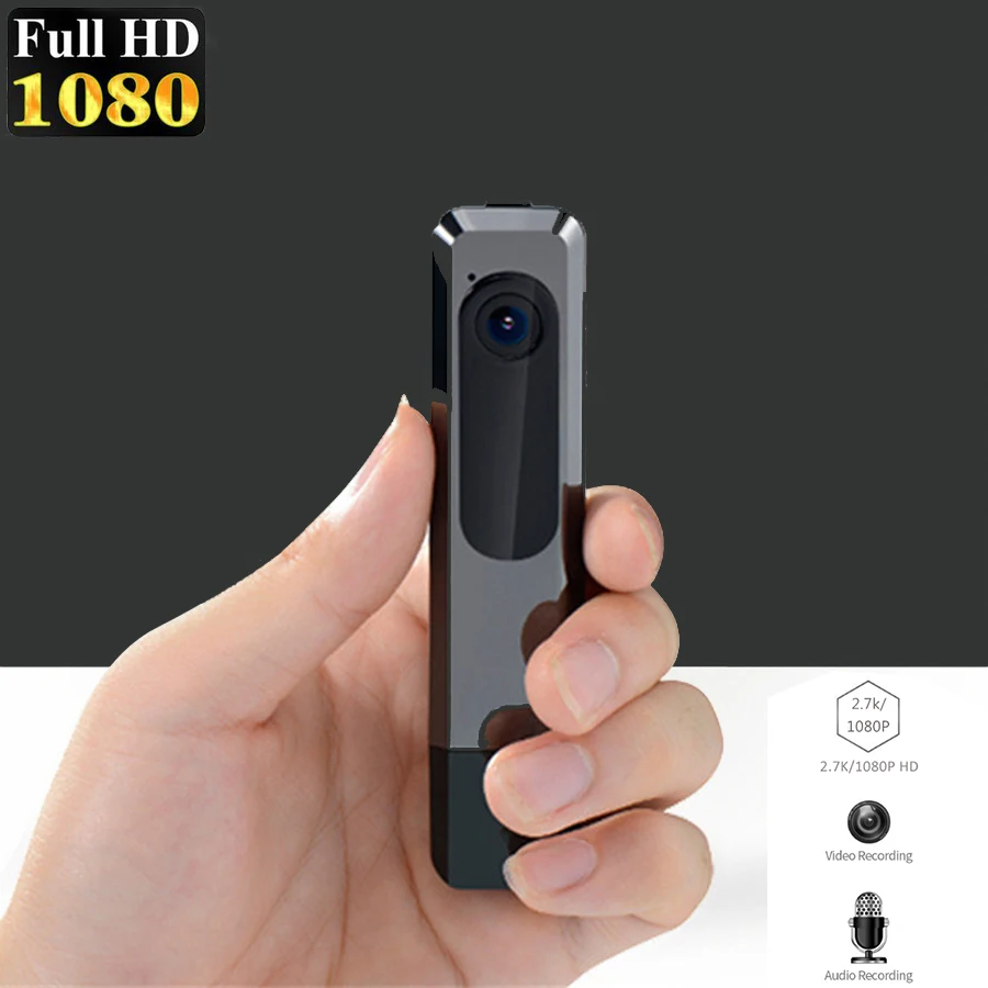 Mini Portable USB Digital Secret Camera Pen 1080P Wearable Body Camera Cam Video Smart Voice Recording Audio Stereo Recorder Pen