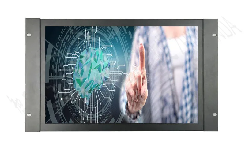 ZHIXIANDA 17,3 дюймов Промышленный экран металлический чехол 1920*1080 HDMI VGA BNC AV USB вход открытая рамка сенсорный монитор с динамиком