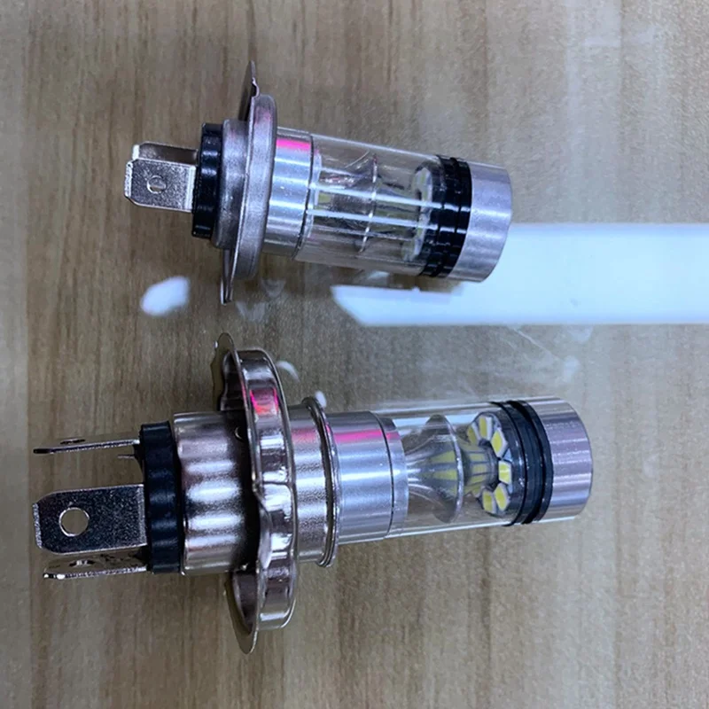 2 шт./лот Automobile H4 9003 100 Вт 20SMD противотуманная фара, белый светильник, дневные ходовые огни, Автомобильный светодиодный противотуманный сигнальный светильник