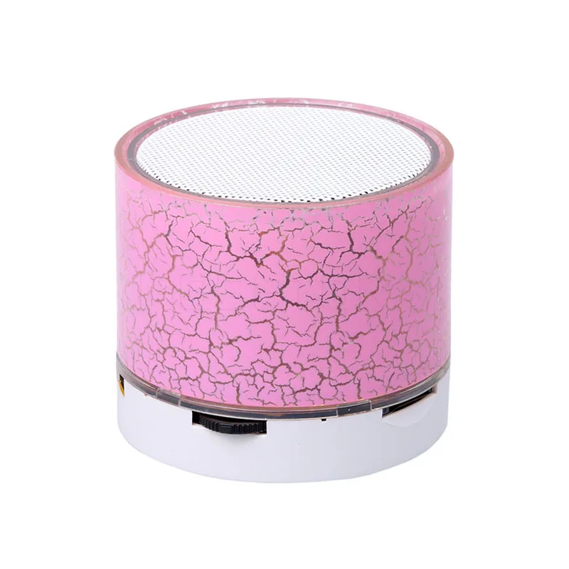 Bluetooth Speaker Mini Wireless Loudspeaker Crack LED TF USB Subwoofer Bluetooth Speakers MP3 Stereo Audio Music Player