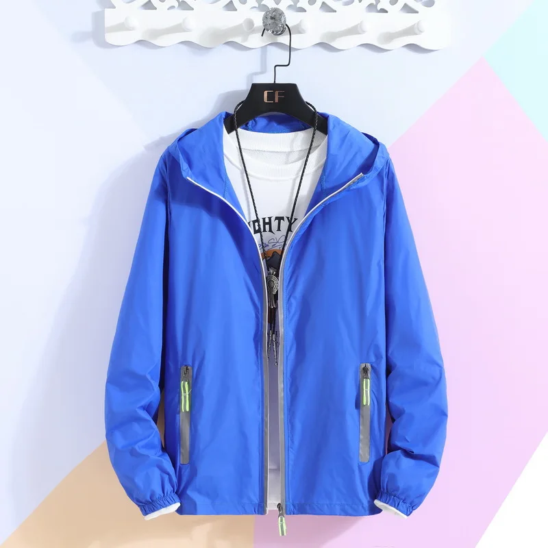 Синий S-7XL плюс размер куртка женская зимняя мода новое пальто с длинными рукавами на молнии карманы повседневная одежда пальто отражающие легкие куртки - Цвет: Синий