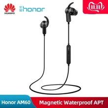 huawei Honor AM60, беспроводные, Bluetooth, спортивные наушники, Magentic, водонепроницаемые, Apt-x, стерео гарнитура с микрофоном для Xiaomi