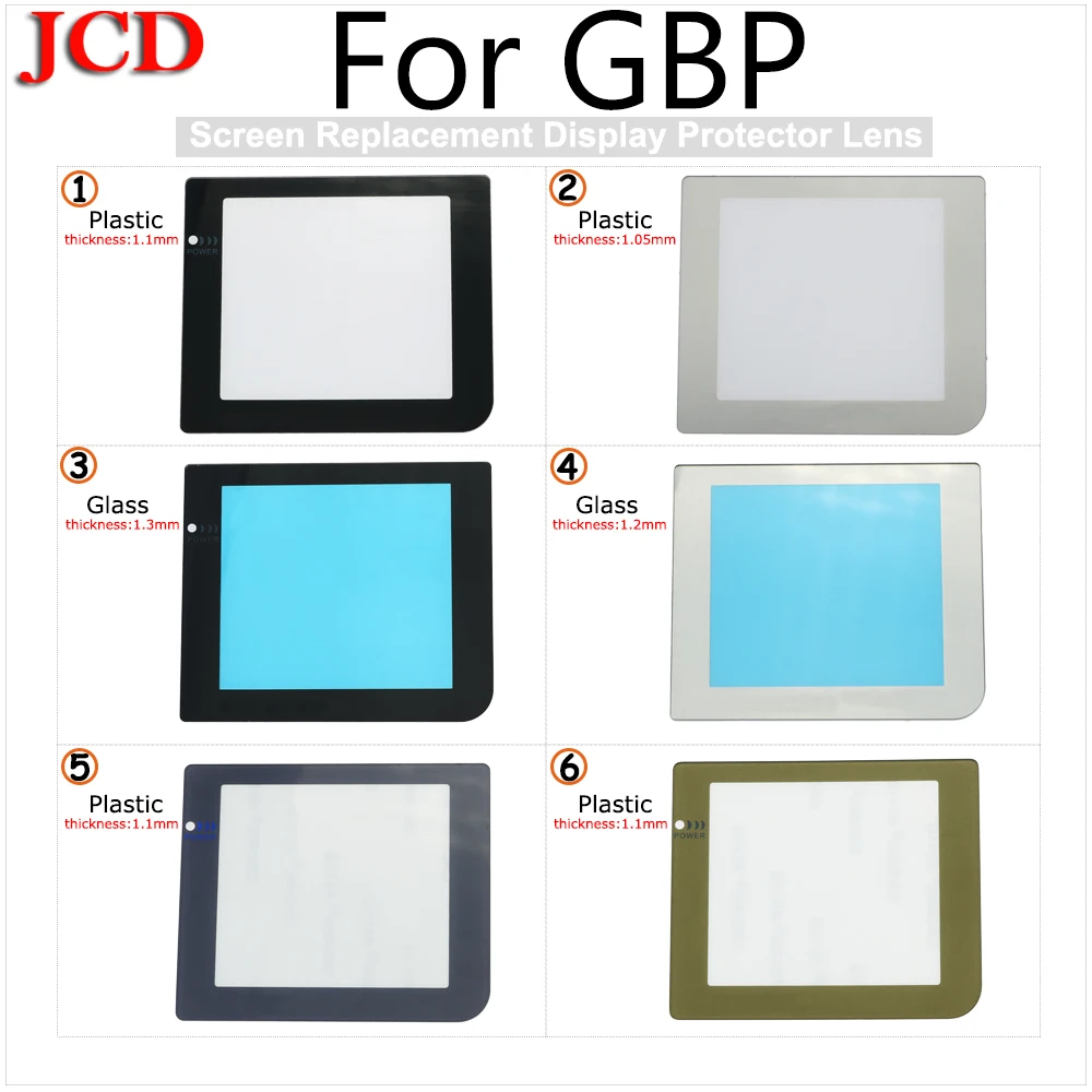 JCD DIY Полный Чехол Корпус Замена для Gameboy Карманная игровая консоль для GBP Оболочка Чехол пуговицы прозрачный DIY комплект