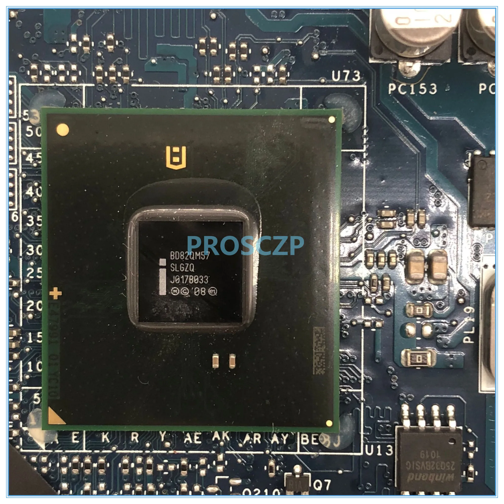 Высокое качество для E6510 Материнская плата ноутбука LA-5573P CN-0HMKY7 0HMKY7 QM57 GPU DDR3 работает хорошо