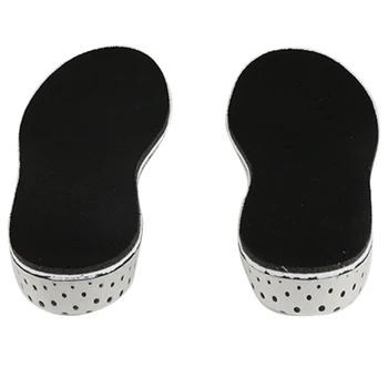 

Men Women Breathable Adults Soft Inserts Pads Shoes Memory Foam Invisible Outdoor Height Increase Heel Lifting Massage Insole