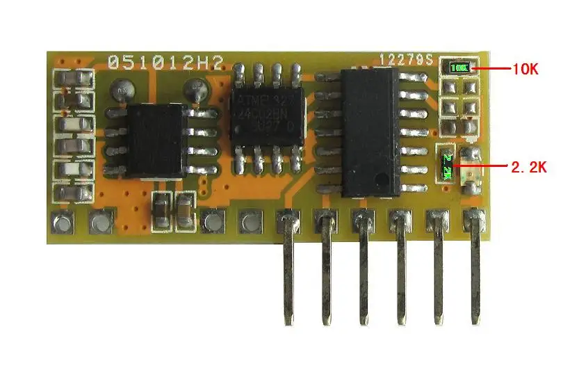 

5 V Learning Wireless Remote Control Receiving Module 4-channel Receiver Super-external Learning 433M