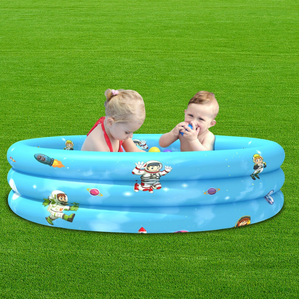 Портативный Круглый многократного использования детей утолщенный ПВХ Крытый