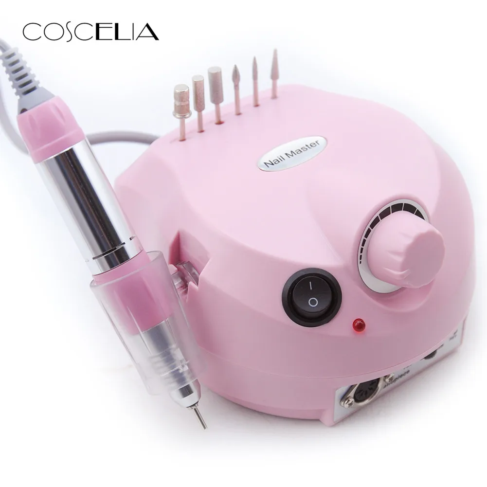 Achat 30000 tr min appareil de Machine professionnel pour manucure pédicure Kit lime électrique avec Cutter clou perceuse Art polisseur outil Bit