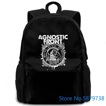 

Agnostic Front My LIfe My Way My Destiny Madball Breathable women men backpack laptop travel school adult student