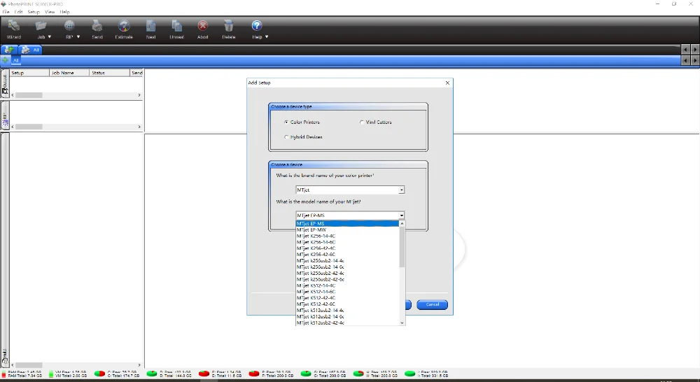 Ver 10.52 MTjet photoprint RIP for MTjet printer