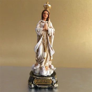 

Brazil Our Lady Art Sculpture Decoration Virgin Goddess Statue Resin Crafts Home Decoration Desktop Office R4745