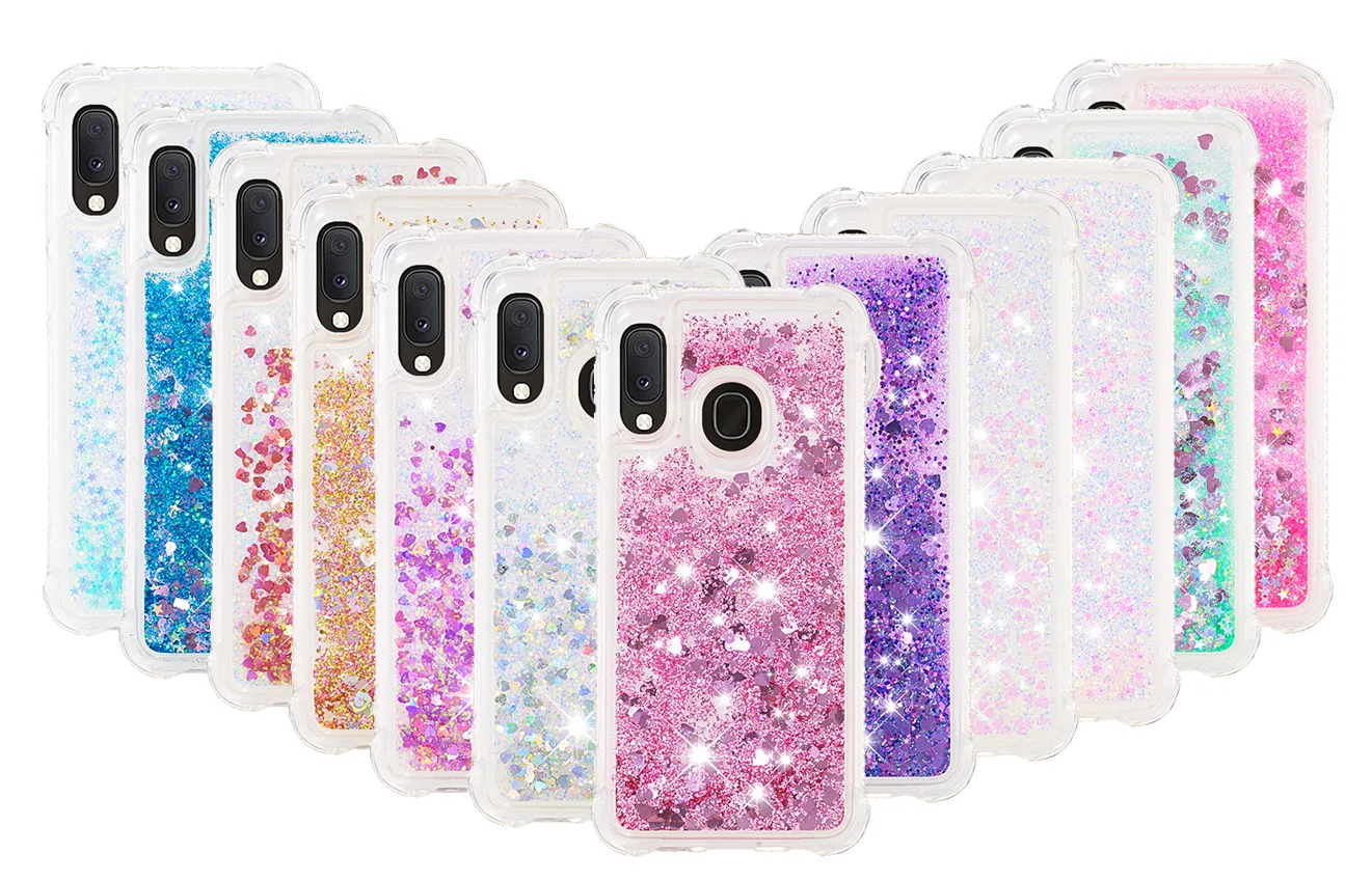 Quicksand Glitter Cover For Samsung Galaxy A10 A20 A30 A40 A50 A70 A10e A20e A10s A20s 1