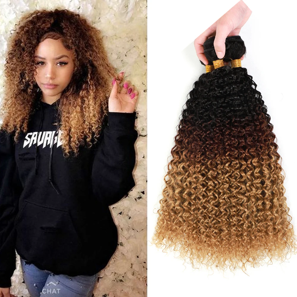 Aigemei Synthetic Afro Curls Crochet Braids Ombre Braiding Hair Deep Wave Twist Crochet Hair Natural Extensions For Black Women