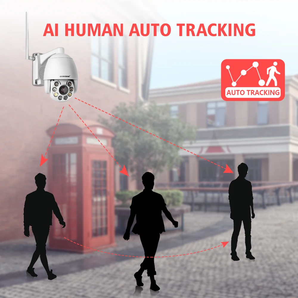 4G Камера сим карты 5MP автоматическое слежение за человека мини POE IP PTZ Скорость