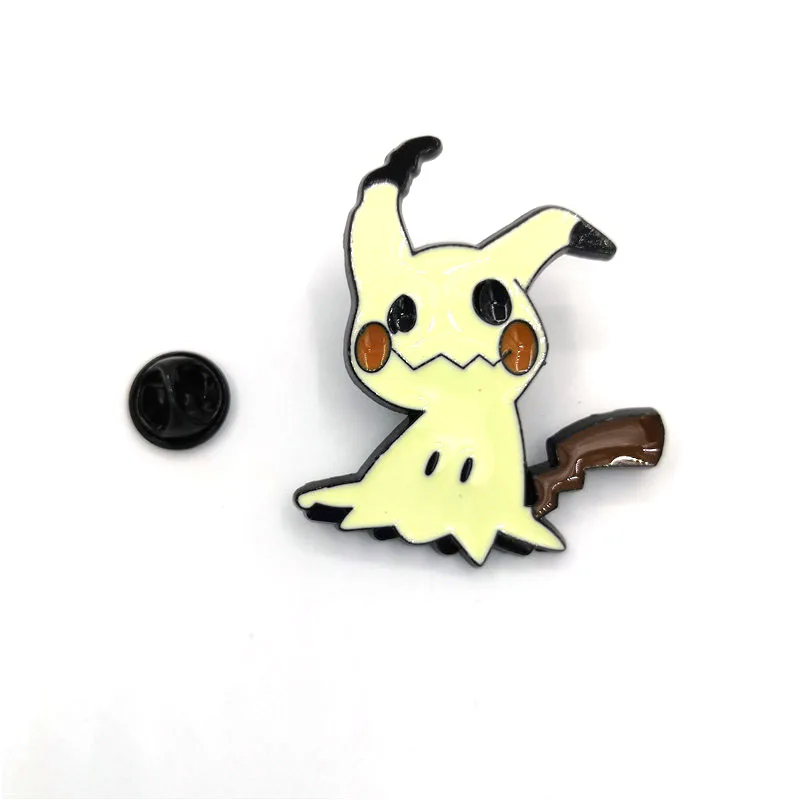 Mimikyu мультфильм Одежда булавки дети мужчины женщины веселый рюкзак Одежда diy украшения эмаль броши значок Воротник Подарок