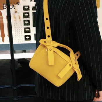 

[BXX] 2020 PU Leather Bags For Women 2020 Summer Brand Designer Lady Travel Crossbody Shoulder Bags Female Handbags LM659