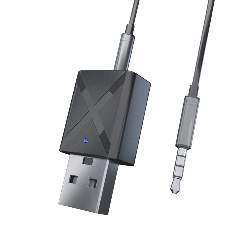 Type01 USB Bluetooth 5,0 аудио приемник передатчик мини стерео Bluetooth AUX RCA USB 3,5 мм разъем для ТВ ПК автомобильный комплект беспроводной адаптер - Цвет: Type01