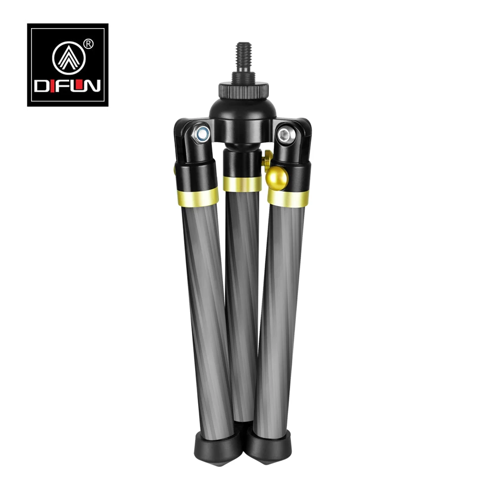 DIFUN X-19C Tripode para Movil Phone Camara Профессиональный штатив 1/4 винт мини монопод опорная подставка для ног