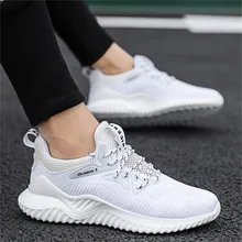 

men's sneakers running shoes comfortable breathable tennis footwears platform lace-up inceasing height zapatillas de deporte