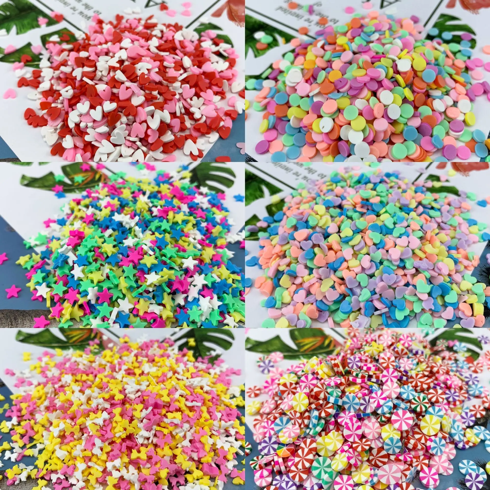Lip Gloss DIY Decorations Fruit Soft Clay Slice