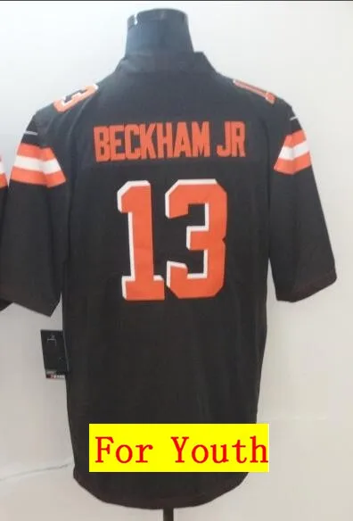 As photo all stitched Men women youth kids th Cleveland Odell Beckham Jr 13 jersey - Цвет: As photo