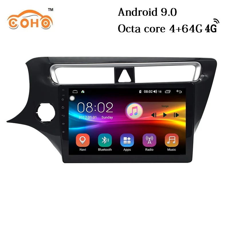 Android 9.0 Octa Core 4+64G Multimedia Player Car Radio Touch Screen For 2014-2017 Brilliance V3/V3S