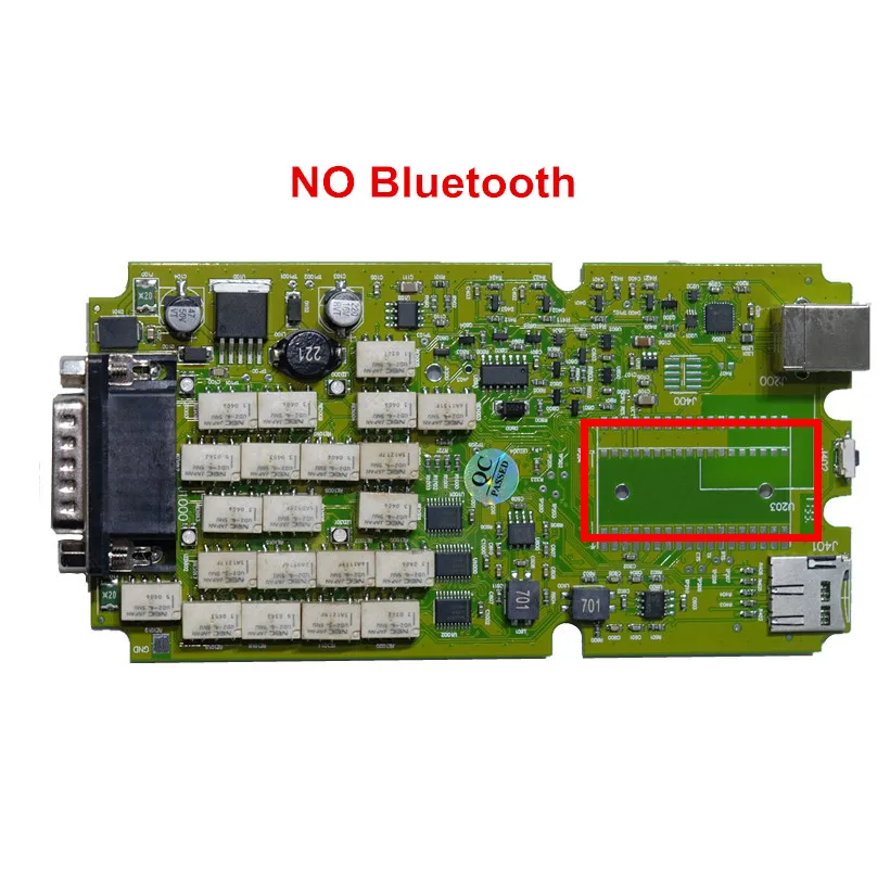 OBDIICAT-CDP A+ качество желтый зеленый одноплатный TCS BT 2015R3/,00 с Keygen bluetooth сканер диагностический инструмент - Цвет: Type1 no BT