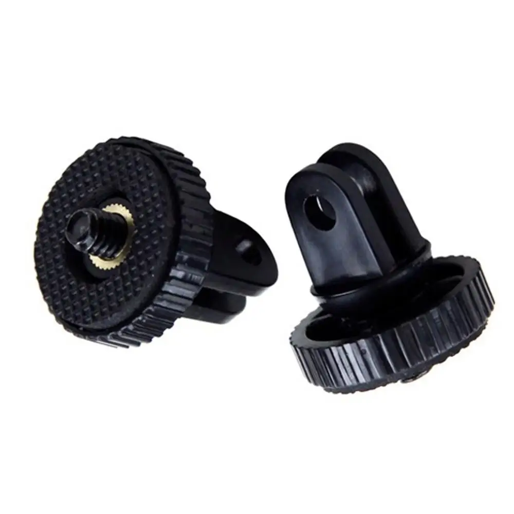 2pcs Мини штатив винт адаптер 1/" монопод аксессуар для GoPro Hero 8 Черный Gopro 7 Gopro 5 4 3+ 3 2 Xiaomi Yi камера - Цвет: 2pcs