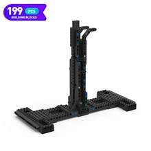 

Moc-89357 Space War Bracket Creative Classic Movie Building Block Assembly Model Spaceship Accessories Kids Construct Gift