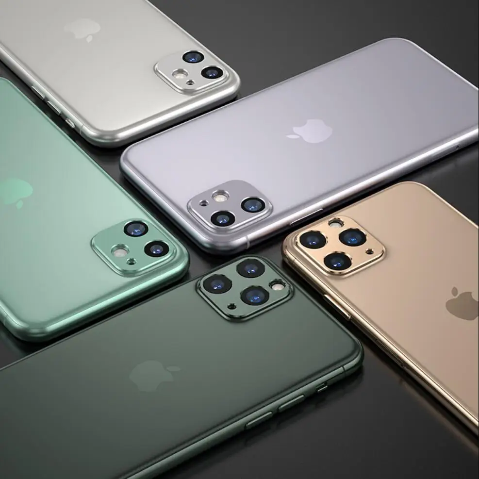 Обновление для iPhone 11 Pro Max металлическая защитная крышка объектива телефона