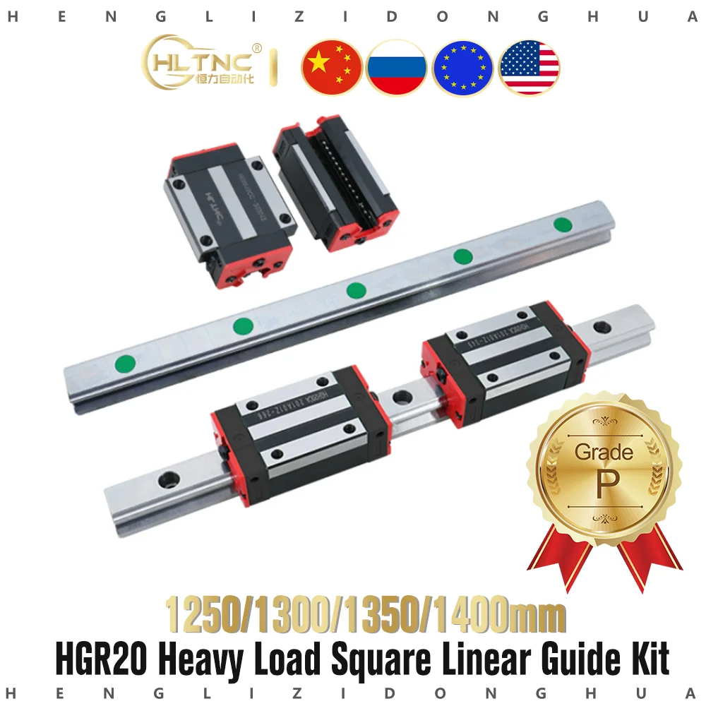 HGR20 20mm 1250mm 1300mm 1350mm 1400mm Linear Guide Rail With HGH20CA