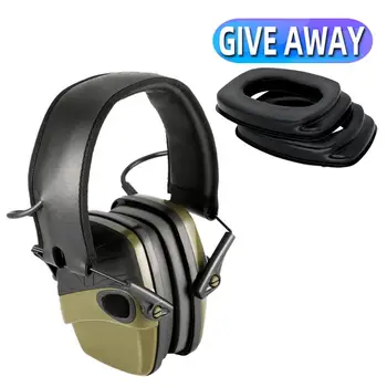

Anti-noise impact sound amplification electronic shooting ear muffs noise reduction headset to send of sight sponge earmuffs FG