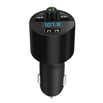 

Car Interior 360 Degree Rotary OLED Display USB Charger Bluetooth Player