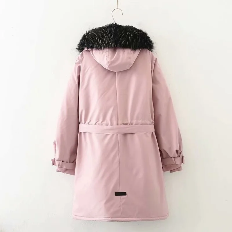 Большие размеры, XL-3XL, женские длинные пальто, толстая зимняя верхняя одежда, повседневные куртки, парки, зимняя куртка, Женское пальто, женские зимние парки