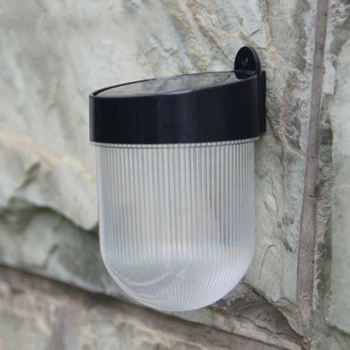 

Solar Wall Light One Llight and Two Color Garden LED Light