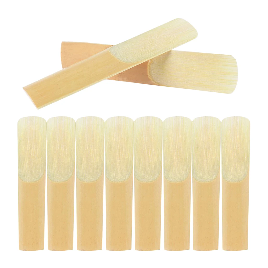 10 Pcs High Quality Alto Sax Saxophone Reeds Musical Instrument Accessories
